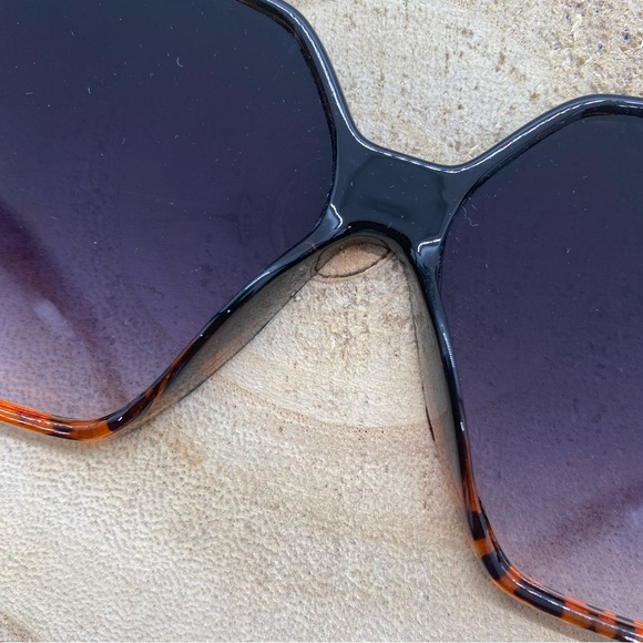 Fashion Sunglasses Black-Brown Leopard/Gray - Picture 7 of 10